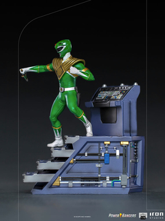 Power Ranger Verde Mighty Morphin Power Rangers Green 1/10 - Iron Studios - Camuflado Toys