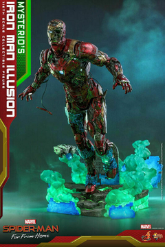 Iron Man Illusion Mysterio's - Spider-Man Far From Home 1/6 Hot Toys - Camuflado Toys
