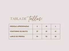 MUSCULOSA PIEDRAS - Chinika