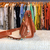 BOLSA BRONZE TEXTURA TIRACOLO - comprar online
