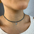 CHOCKER TURQUESA AFRICANA OLHO GREGO