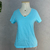 T SHIRT AZUL ALGODAO