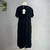 VESTIDO PRETO TRICOT DET OFF na internet