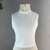 CROPPED CREME CANELADO