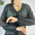 VESTIDO VERDE GEOMETRICO FINO - Compritchas Brechó