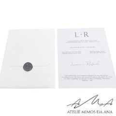 Convite Luana & Rafael - Mínimo 50 und - comprar online