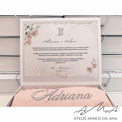 Caixa Elis & Flamarion - 20 x 30 x 5 - Branca - loja online