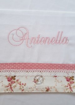 Fralda de Passeio Sapatinhos - Ateliê Mimos da Ana