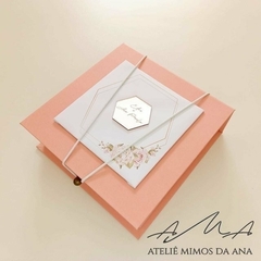 Caixa Eden & Ana Paula - 20 x 20 x 5 - Rosa Fidji