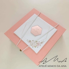 Caixa Eden & Ana Paula - 20 x 20 x 5 - Rosa Fidji na internet
