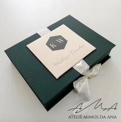 Caixa Kenya & Wilian - 20 x 25 x 5 - Verde Santiago