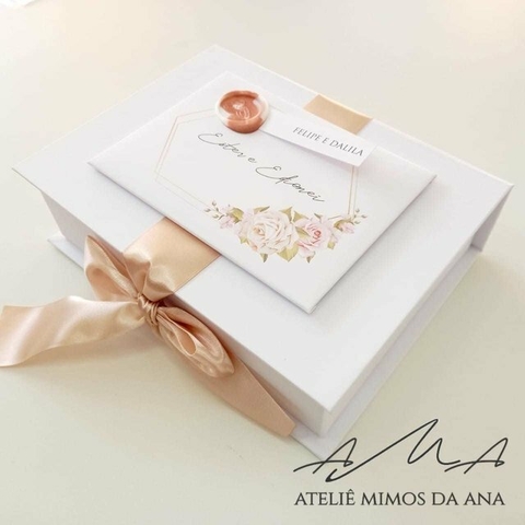 Caixa Ester & Edionei - 15 x 20 x 5 - Branco