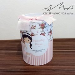 Tubo Lata Menina 10x14 - comprar online