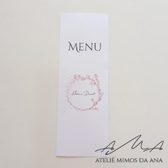 Menu Érica & Daniel - comprar online