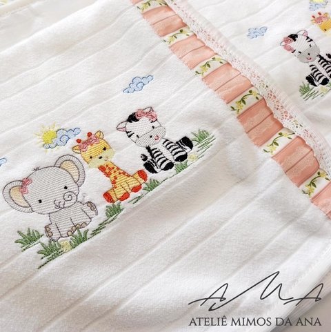 Toalha de Banho Luiza (c/ Capuz)