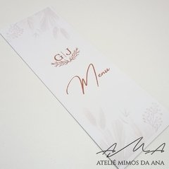 Menu Gislaine & Juscelino - comprar online