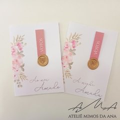 Capa de Votos Amado & Amada (Par) na internet