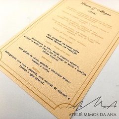 Menu Laura & Magno