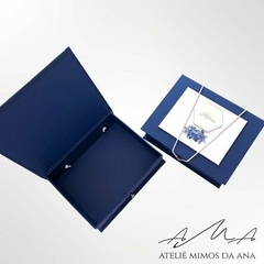 Caixa Edirlene & Renan - 15x20x5 - Azul Porto Seguro - comprar online