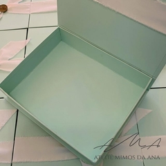 Caixa Ana & Filipe - 20X25X5 - Verde Tahiti na internet