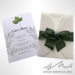 Convite Carla & Marco - Mínimo 50 und - comprar online