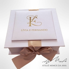 Caixa Lívia & Fernando - 15 x 15 x 5 - Branco