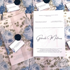 Convite Gabrielle & Matheus - Mínimo 50 und - comprar online