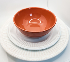 Bowl em Cerâmica Basic Terracota - Mais Vida e Decor