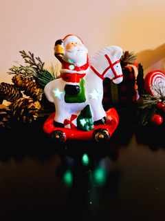 Enfeite de Natal Papai Noel de Led 14cm na internet