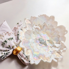 Imagem do Conjunto Bowl de Vidro Flor Furta Cor 6 peças