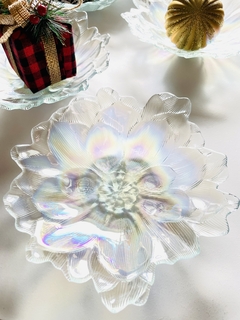 Conjunto Bowl de Vidro Flor Furta Cor 6 peças
