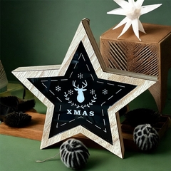Enfeite de Natal Estrela de Led