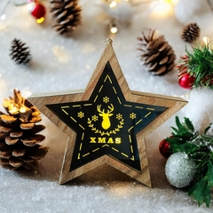 Enfeite de Natal Estrela de Led na internet