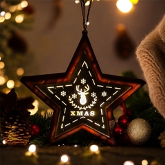 Enfeite de Natal Estrela de Led - loja online