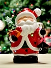 Enfeite de Natal Papai Noel de Led 22cm