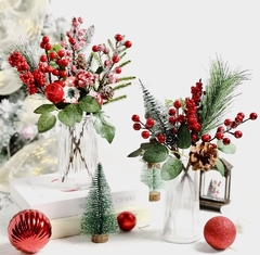 Enfeite Galho Decorativo de Natal Pick Candy - Mais Vida e Decor