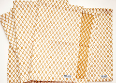 Lugar Americano Off White em Jacquard Prada - Mais Vida e Decor