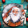 Prato Raso de Natal Papai Noel
