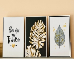 Quadro Decorativo com Moldura Branca na internet