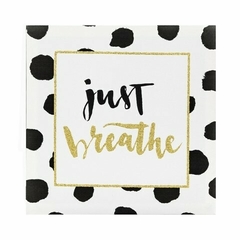 Quadro em Canvas Just Breathe na internet