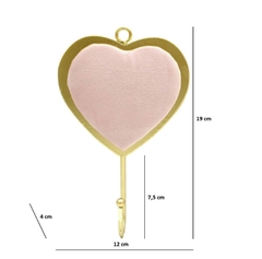 Gancho de Parede Decorativo Coração - comprar online