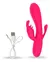 Vibrador Consolador Triple Femenino Rabbit Punto G Usb - comprar online