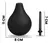 Ducha Anal - Limpiador Anal 220 Ml - Espacio "G" Sexshop