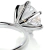 Solitário em Ouro Branco 18K 2 Quilates de Moissanite on internet