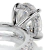 Anel Conjunto Ouro Branco & Brilhante Moissanite 3 Quilates on internet