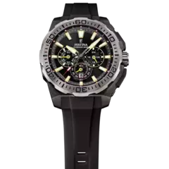 RELOJ DE HOMBRE FESTINA CHRONO BIKE F20726/3 NEGRO CORREA DE CAUCHO - comprar online