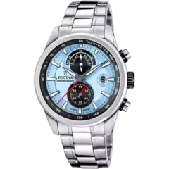 RELOJ FESTINA TIMELESS CHRONOGRAPH F20694/2 AZUL CORREA DE ACERO