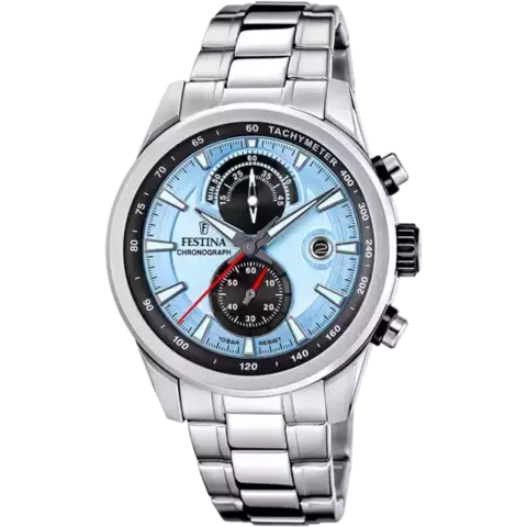 RELOJ FESTINA TIMELESS CHRONOGRAPH F20694/2 AZUL CORREA DE ACERO