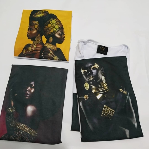 T-shirts Belezas Negras