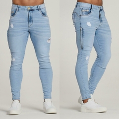 Calça clear zip